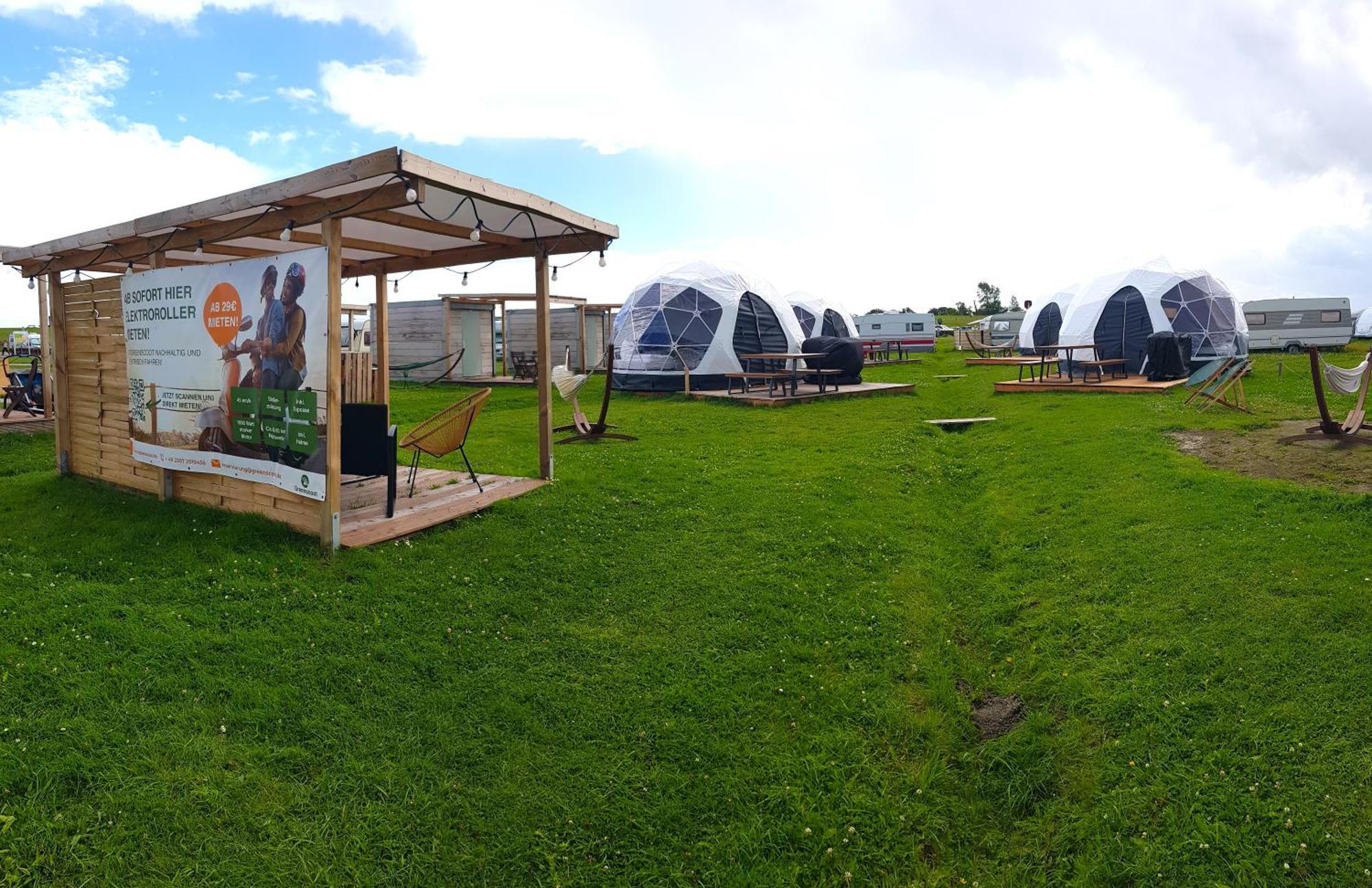 Lodge Camp Harlesiel Direkt Am Wattenmeer Wittmund Exterior foto